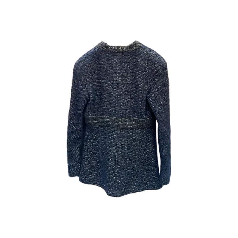 CHANEL Egypt Collection Jackets Coats Women's Blue Gold-1