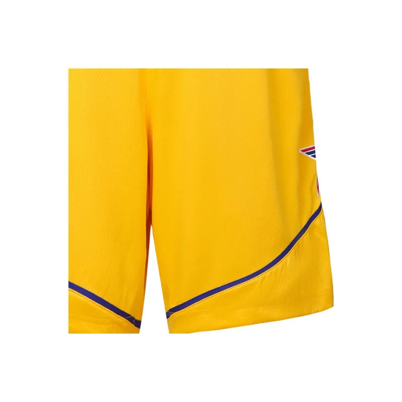 JORDAN Basketball Shorts Men Yellow-2