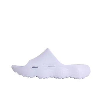 Columbia Quick Dry Slide Slippers Women's White Purple