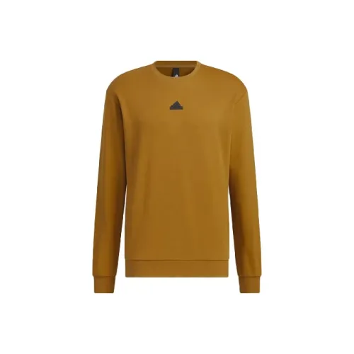 Adidas Sweatshirts Men Earth Yellow