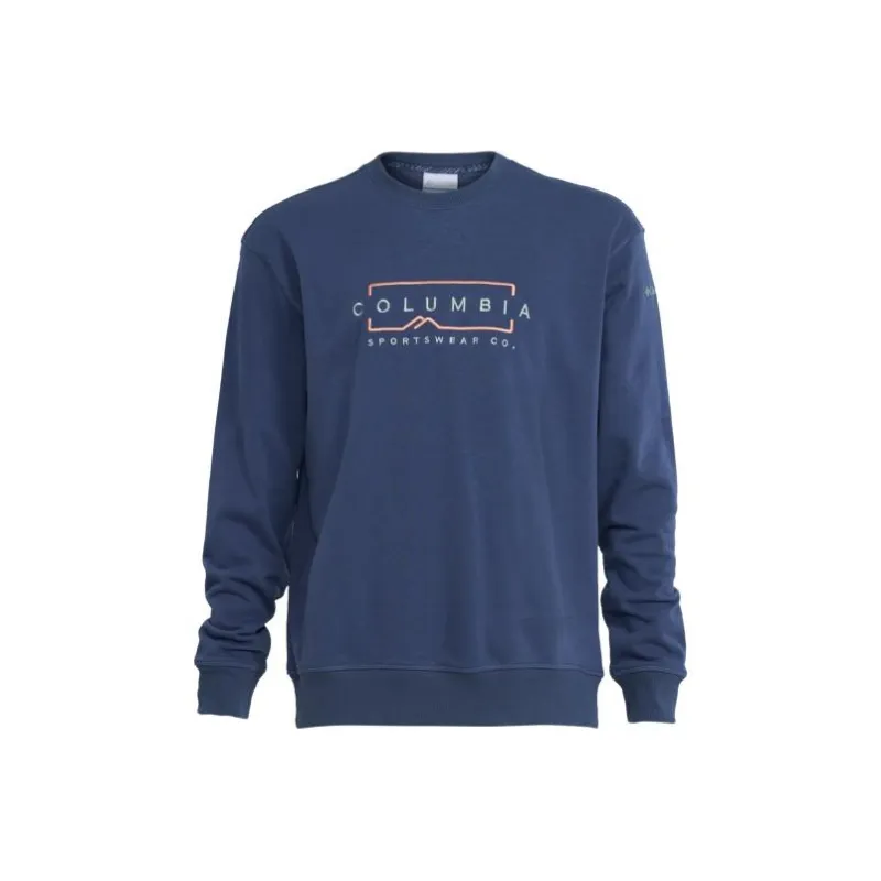 Columbia Sweatshirts Men Navy Blue-0