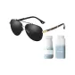 Black Gold Frame with Black Gray Lens