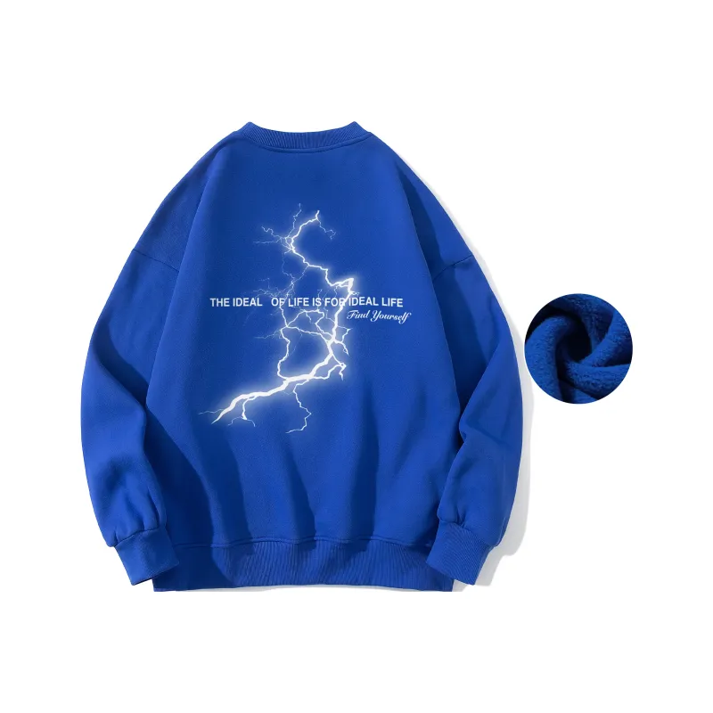 Find Yourself Sweatshirt Unisex White-25