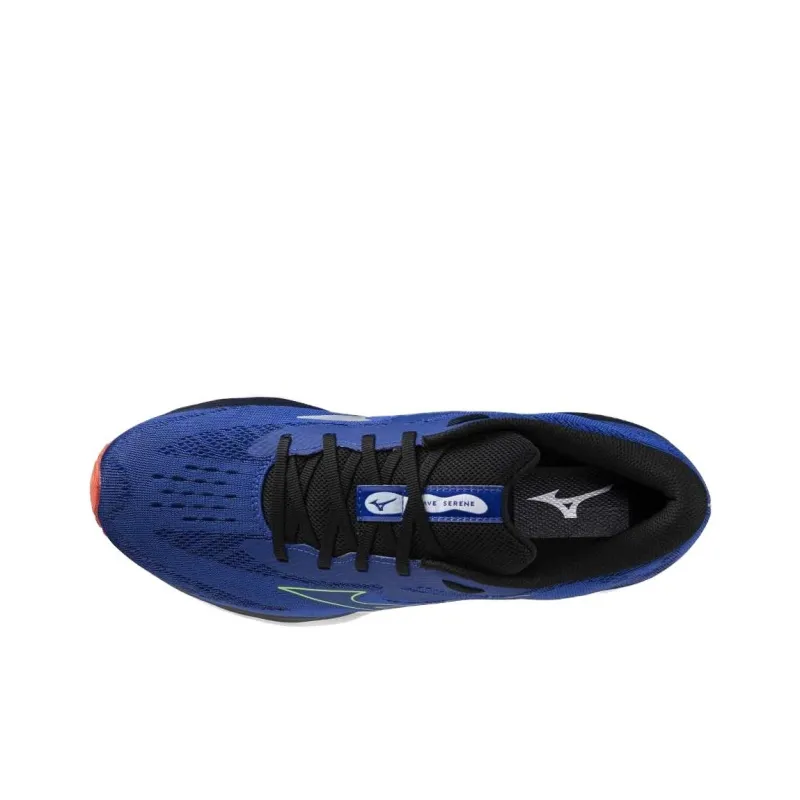 Mizuno WAVE SERENE Anti Slip Wear Resistant Low Top Training Running Shoes Men's Dark Blue-2
