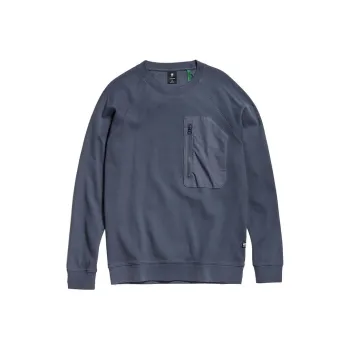G STAR RAW Sweatshirts Men Gray Blue