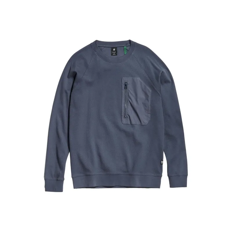 G STAR RAW Sweatshirts Men Gray Blue-0