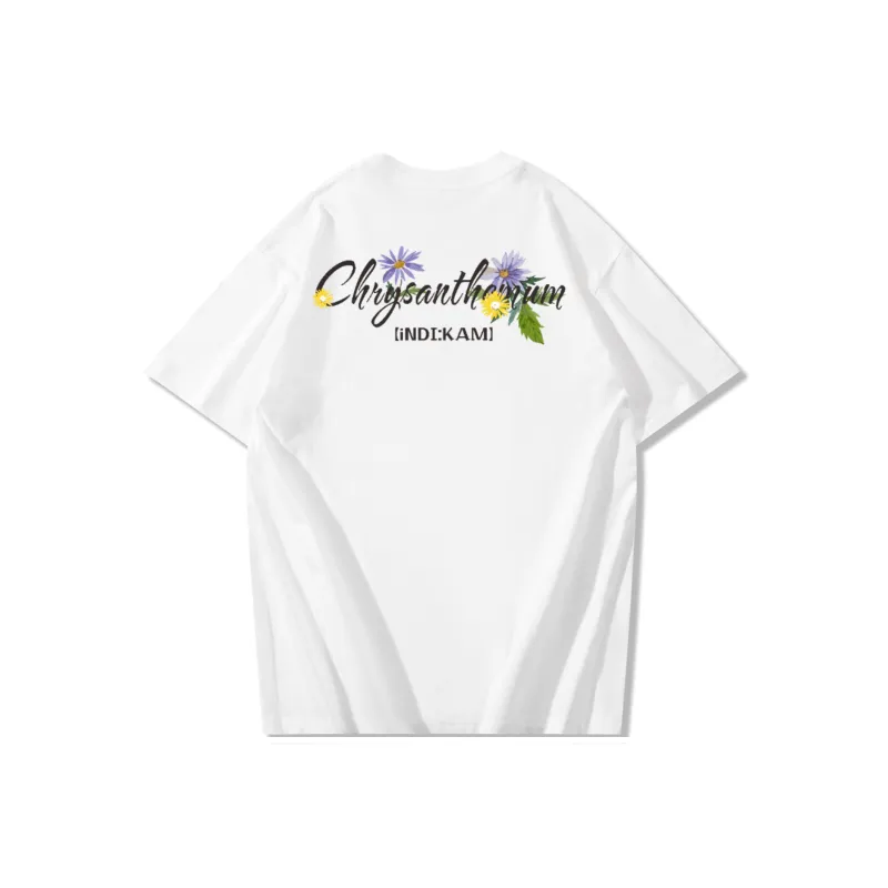 Flowers In Water Regular T Shirt Unisex-4