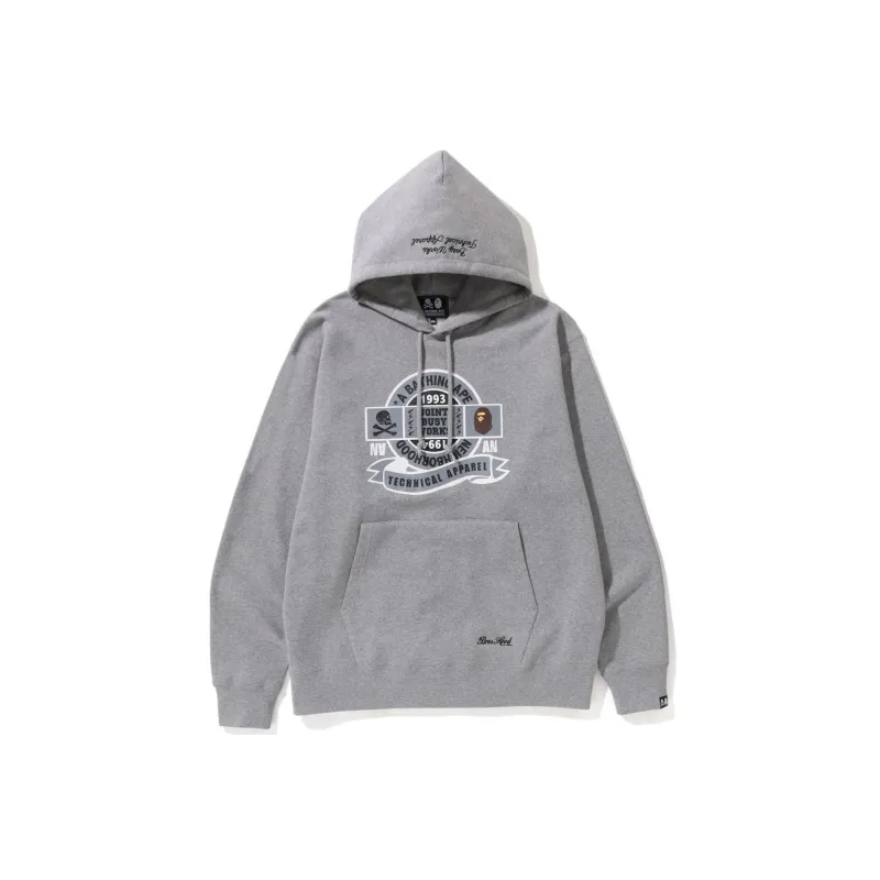 Bape X Neighborhood Relaxed Fit Pullover Hoodie-4