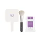 Handheld Mirror *1+Makeup Remover Cotton *1+Makeup Brush *1