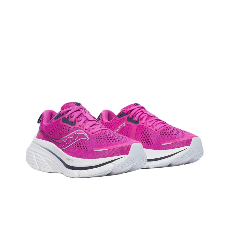 Saucony Guide 18 Anti Slip Wear Resistant Low Top Casual Running Shoes Women's Purple-1