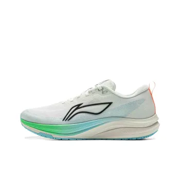 LiNing Red Hare 8 Anti Slip Wear Resistant Low Top Racing Running Shoes Men's Ivory
