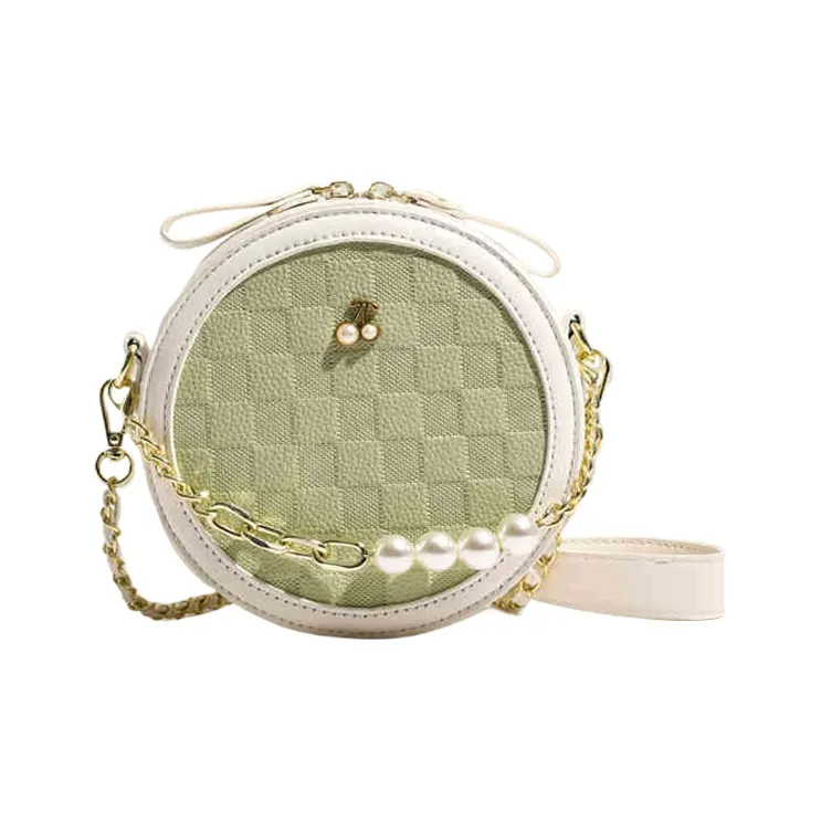 Yalu PU One Shoulder Handbag, Crossbody Bag Women's Black/White/Green/Khaki/Pink-8