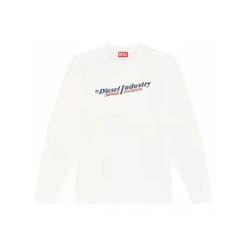 DIESEL Logo Detailed Crewneck Sweatshirt