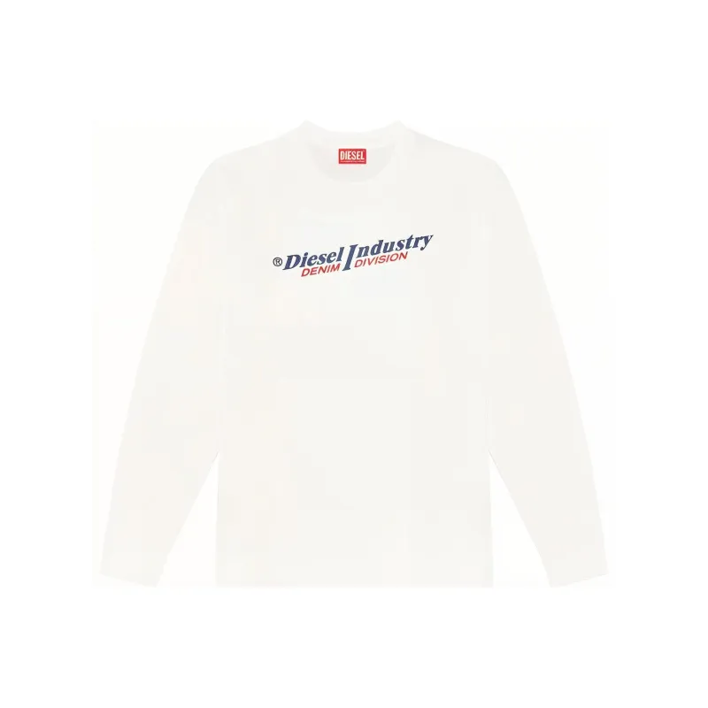 DIESEL Logo Detailed Crewneck Sweatshirt-0