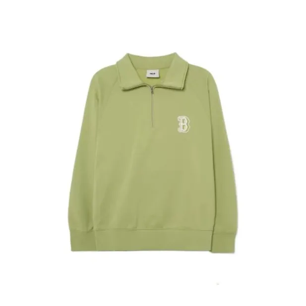 MLB Boston Red Sox Sweatshirt Unisex Light Olive-0