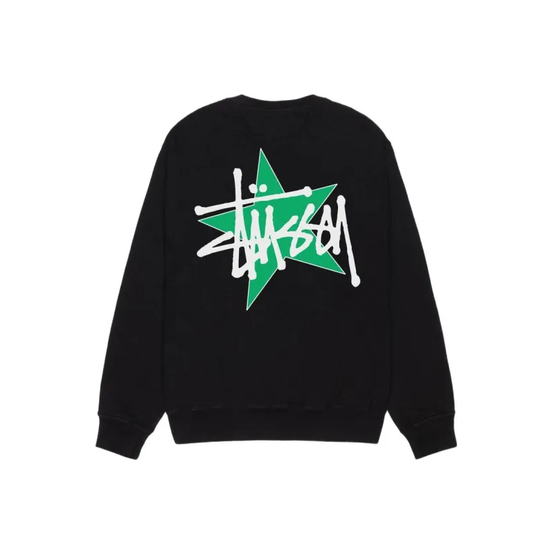 Stussy Star Pigment Dyed Crew-2