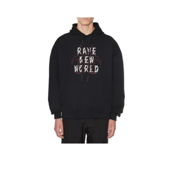 44 Label Group Fallout Logo print Cotton Hoodie