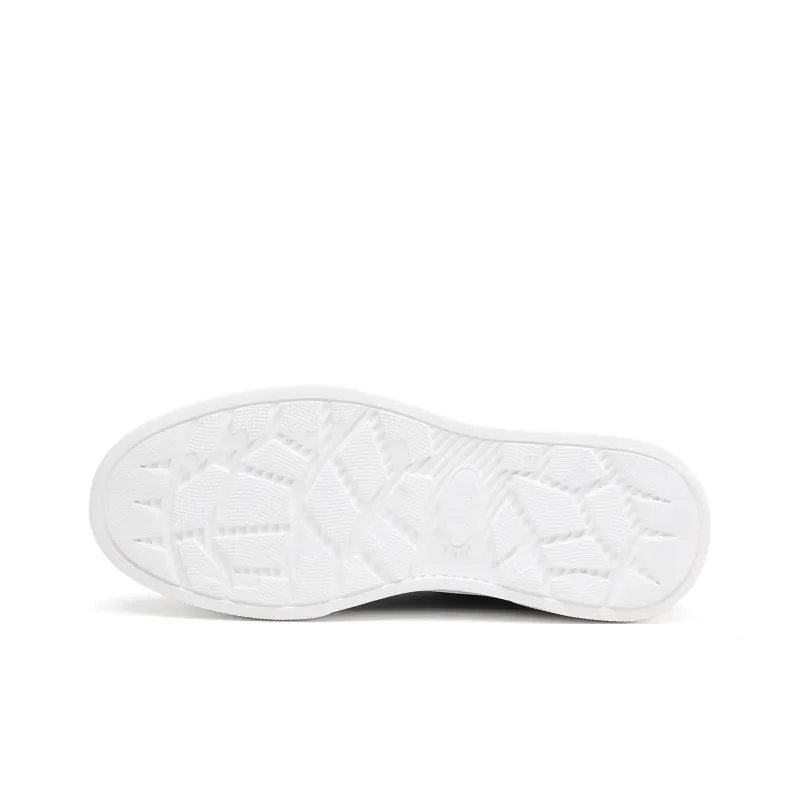 ELLE HOMME Low Top Skateboard Shoes Men's Gray-4
