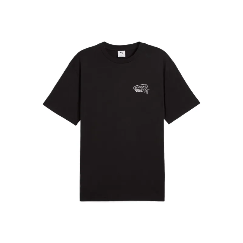 PUMA Playera Holgada Graphics PUMA Drive In Para Hombre-0