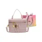 Pink without Charm-Shopping Bag