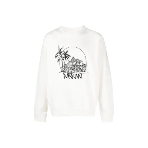 ISABEL MARANT Sweatshirts Men White
