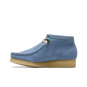 Clarks Wallabee Ankle Boots Women's Light Blue