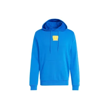 Adidas Originals Graphic Hoodie Sweatshirt Men's Blue