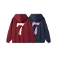 (2 Pack) Burgundy+Navy Blue