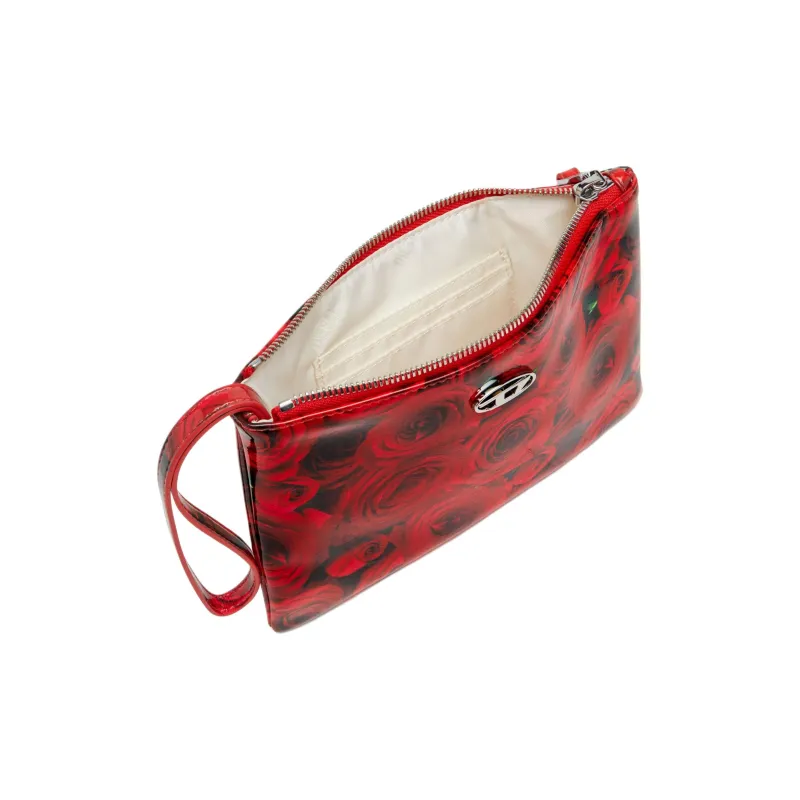 DIESEL Polyurethane Clutch Women's Red-2