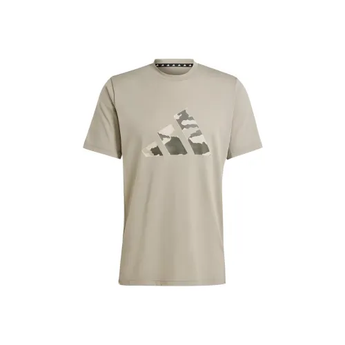 Adidas Free Shipping With AdiClub Train Essentials Camo Graphic Logo Tee