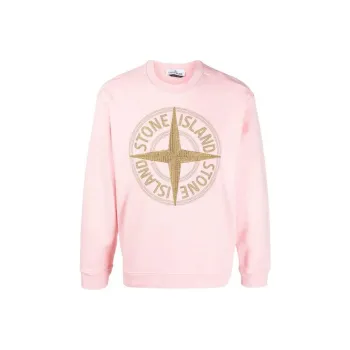 STONE ISLAND Sweatshirt Men's Pink