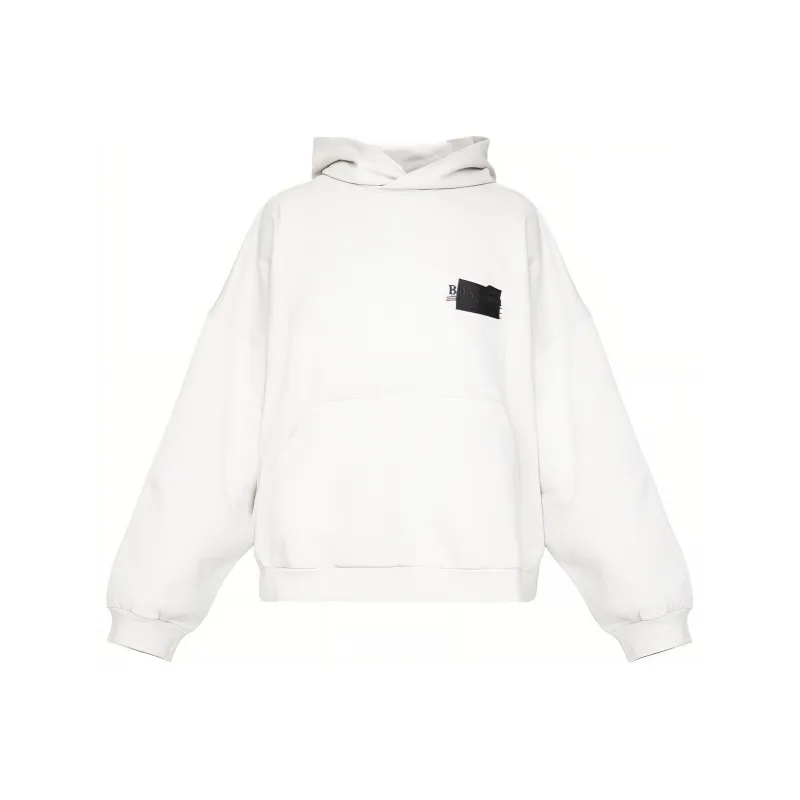 Balenciaga Sweatshirt Loose Fit Style Men's Beige-0