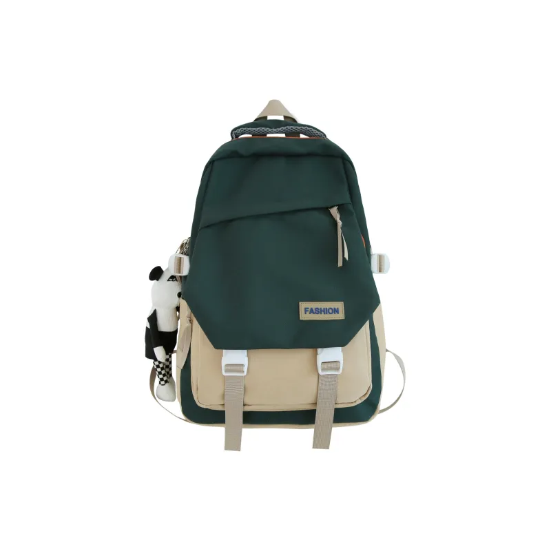 H YXIANG Nylon Backpack Unisex Multicolor-3