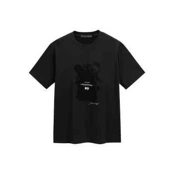 PEACEBIRD MEN x Daria Song T Shirt Men's Black