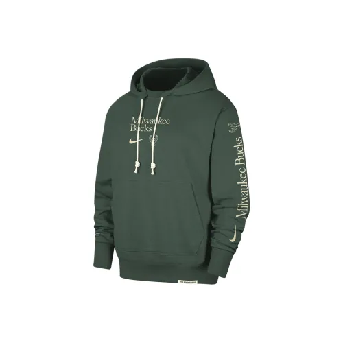 Nike Milwaukee Bucks Standard Issue Courtside Men's Nike Dri FIT Nba Hoodie