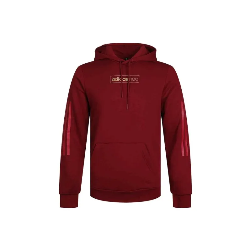 Adidas Neo Sweatshirts Men Burgundy-0