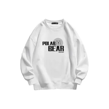 POLAR BEAR Sweatshirt Unisex White