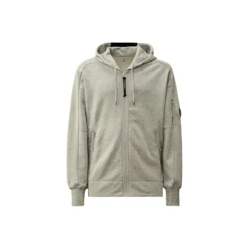 C.P.Company Fleece jersey Zip up Hoodie