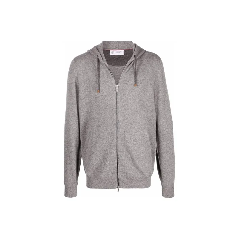 Brunello Cucinelli Zip up Cashmere Hoodie-0