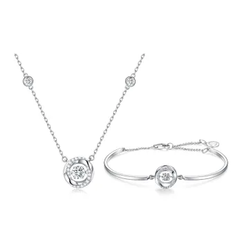 FANCI S925 Silver Necklaces Unisex