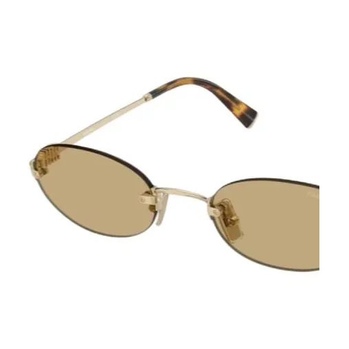 MIU MIU Eyewear Logo lettering Sunglasses-2