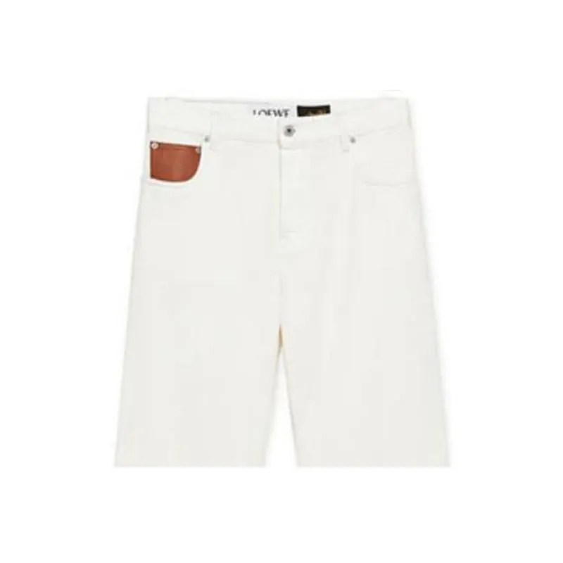 LOEWE Jeans Women's White-4