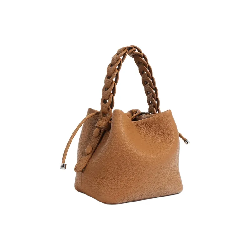 H YXIANG Cow Leather Handbag Regular Women's Multicolor-1