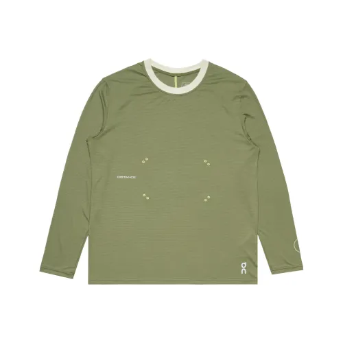 On x DISTANCE PACE FW24 T-Shirt Unisex Green