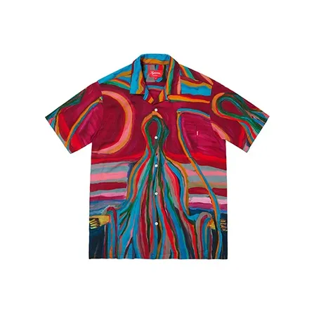 Supreme Reaper Rayon Short Sleeve Shirt-0