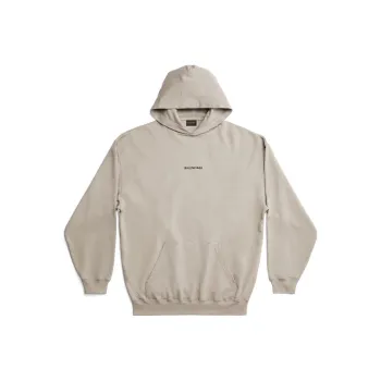 Balenciaga SS23 Sweatshirt Loose Fit Style Men's Beige