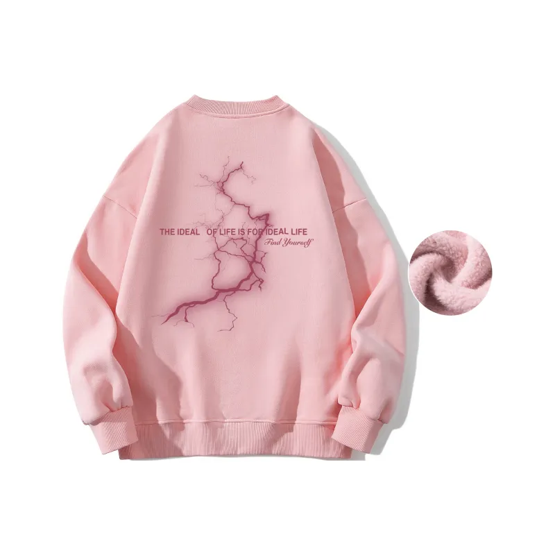 Find Yourself Sweatshirt Unisex White-23