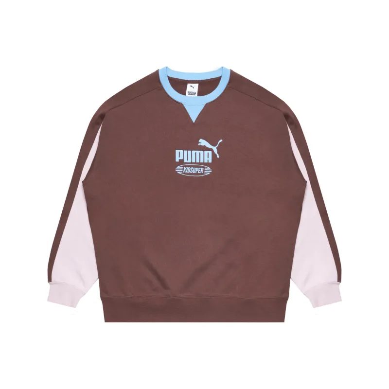 PUMA X KidSuper Crewneck Jersey Sweatshirt-0