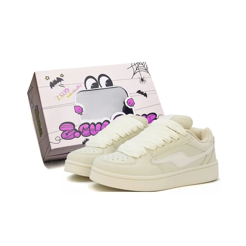 Z.SUO Cushioned Wear Resistant Lightweight Height Increasing Low Top Skateboard Shoes Men's-48
