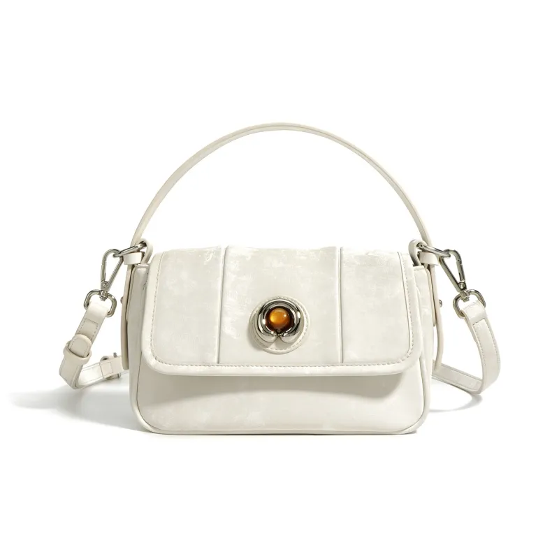 H YXIANG Cow Leather Handbag Regular Women's Multicolor-2